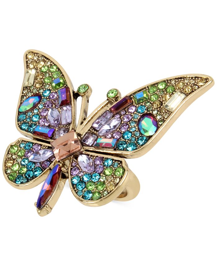 Betsey johnson clearance butterfly ring