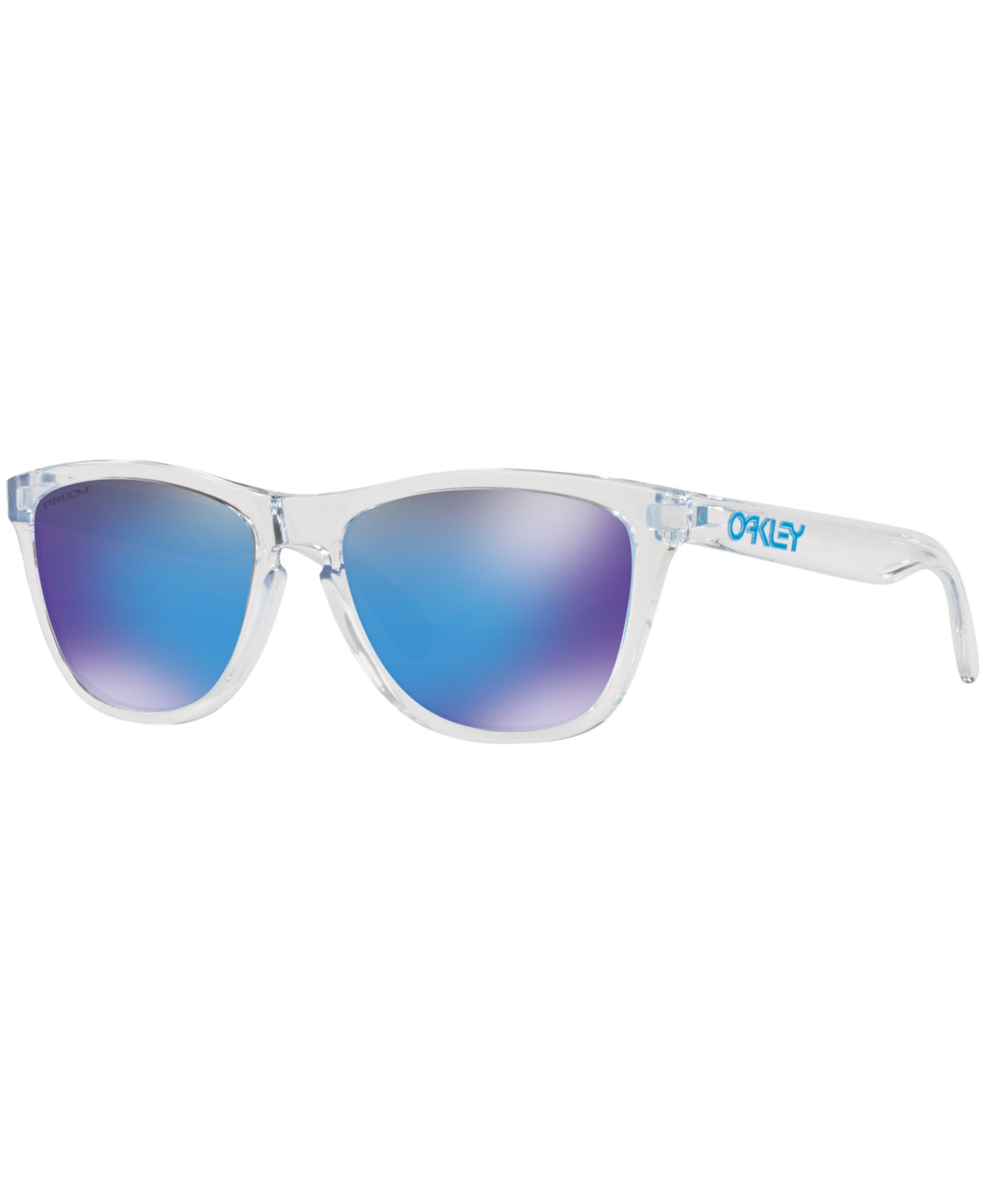 Женские солнцезащитные очки Oakley Frogskin OO9013, цвет: Красный градиентный / Прозрачный — фото 1