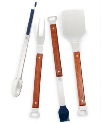Martha Stewart Collection Wood 4-Pc Grilling Set, Created for Macy's 