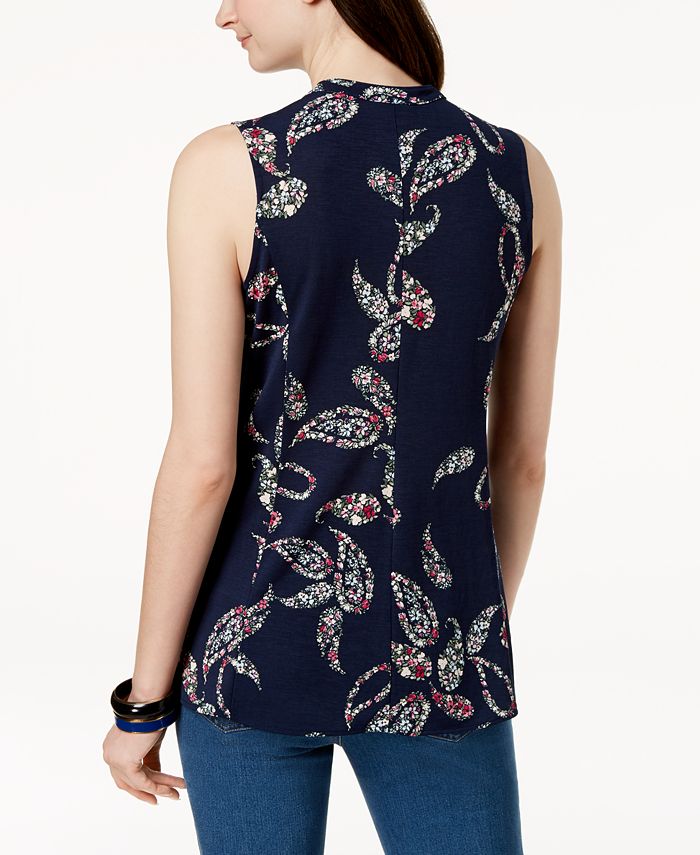 Charter Club Paisley-Print Blouse, Created for Macy's - Macy's