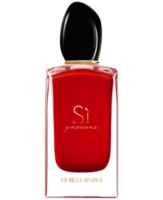 Giorgio Armani Si Passione Eau de Parfum Spray, 3.4-oz. - All Perfume - Beauty - Macy&#39;s
