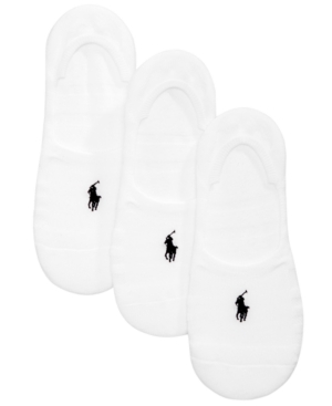 Polo Ralph Lauren Women's 3 Pack Sneaker Liner Socks