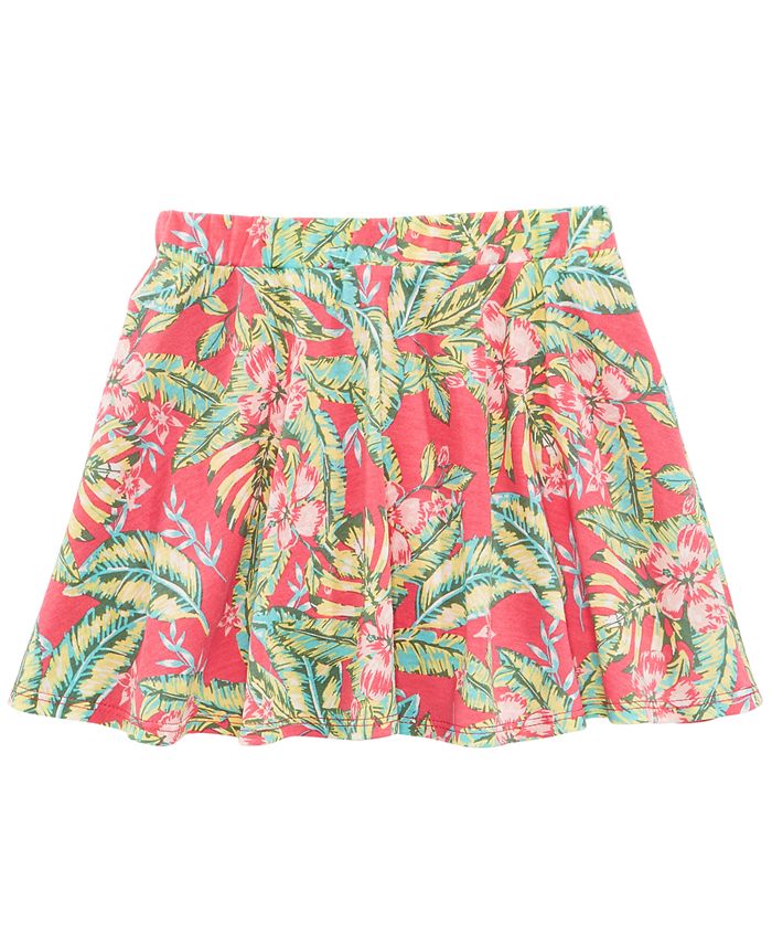 Epic Threads Tropical-Print Scooter Skirt, Little Girls, Created for ...