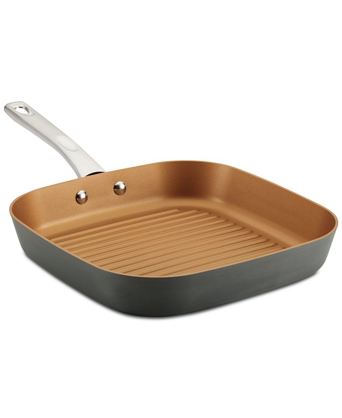 Ayesha Curry - Hard-Anodized 11.5" Grill Pan