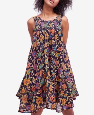 Free People - Oh Baby Cotton Printed Dress