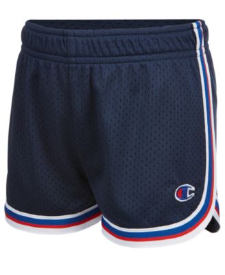 champion girls mesh shorts