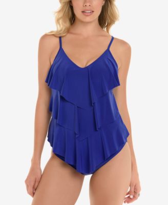 tiered ruffle swimsuit