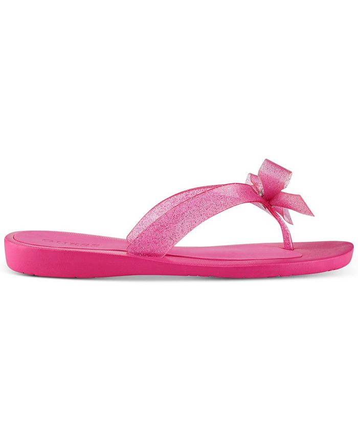 guess tutu flip flops pink