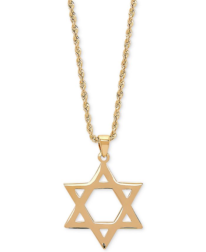 Macy's star of hotsell david necklace