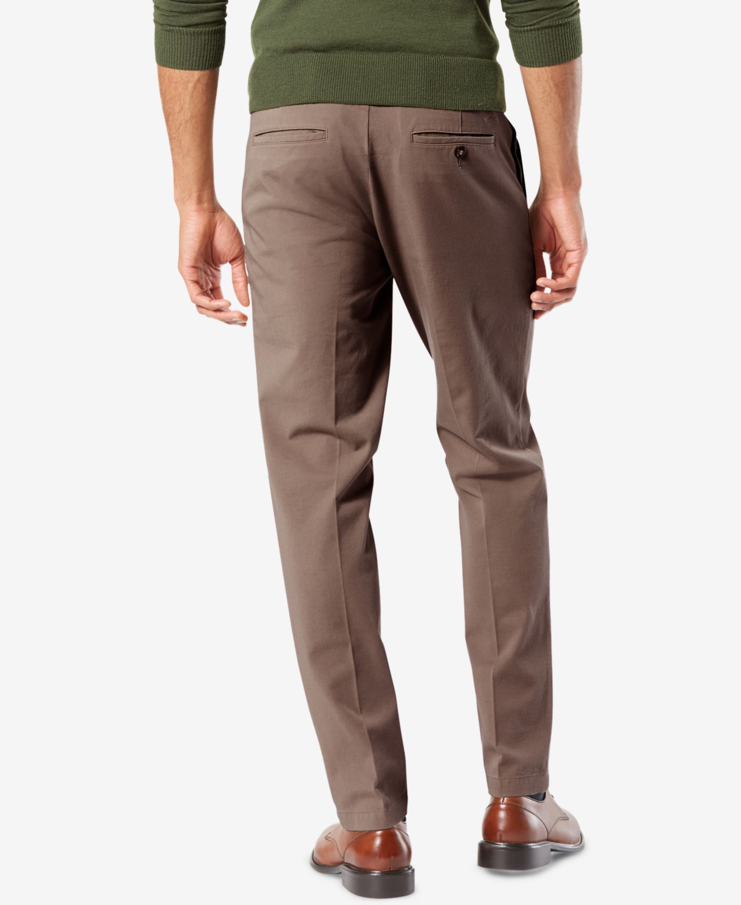 Men's Workday Smart 360 Flex Slim-Fit Khaki Stretch Pants