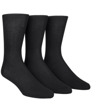 Calvin Klein Dress Men's Socks Non Binding 3 Pack