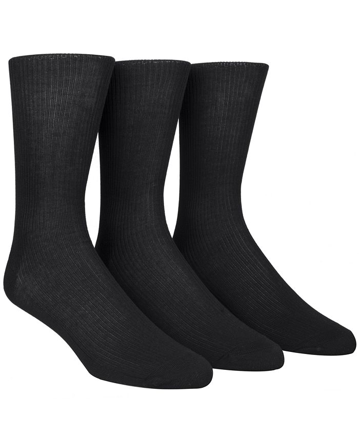 Calvin Klein - Dress Socks, Non Binding 3 Pack