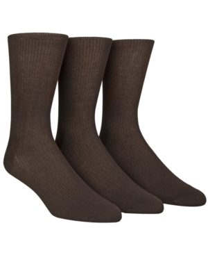 Calvin Klein Dress Men's Socks Non Binding 3 Pack