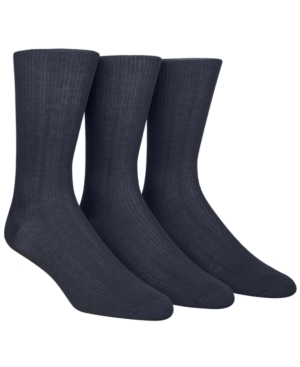 Calvin Klein Dress Men's Socks Non Binding 3 Pack