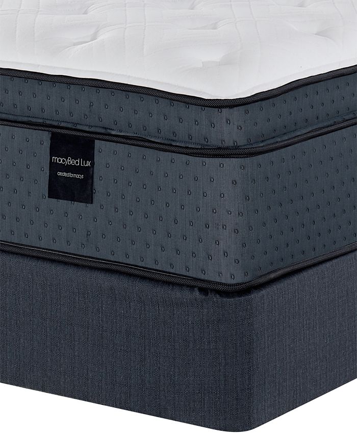 Macybed Lux Coventry 15.5" Cushion Firm Euro Top Hybrid Mattress Set