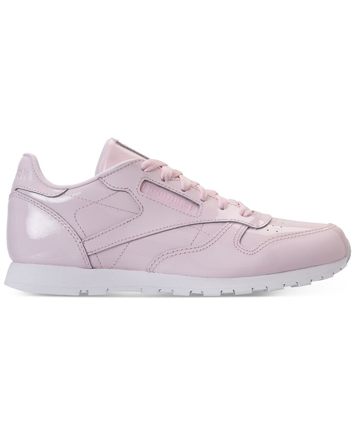 Reebok Big Girls' Classic Leather Casual Sneakers from Finish Line - Macy's