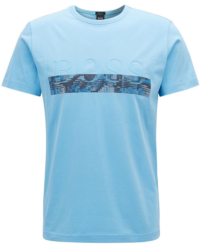 Hugo Boss BOSS Men's Cotton Graphic T-Shirt & Reviews - Hugo Boss - Men ...