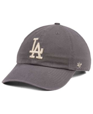 gray dodgers hat