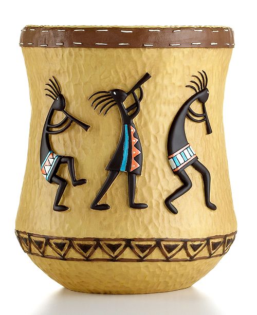 Avanti Kokopelli Wastebasket Reviews Shower Curtains Bed Bath Macy S
