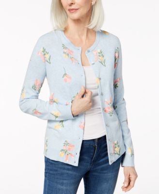 floral print cardigan