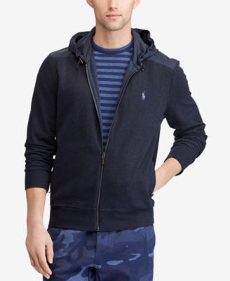 shearling bomber jacket ralph lauren