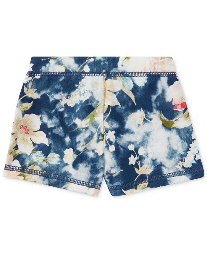 Polo Ralph Lauren Floral-Print Shorts, Baby Girls - Macy's