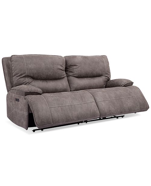 Furniture Felyx 84 2 Pc Fabric Power Reclining Sofa With 2