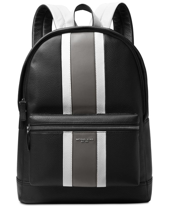 Michael Kors Men's Colorblocked Leather Backpack - Macy's