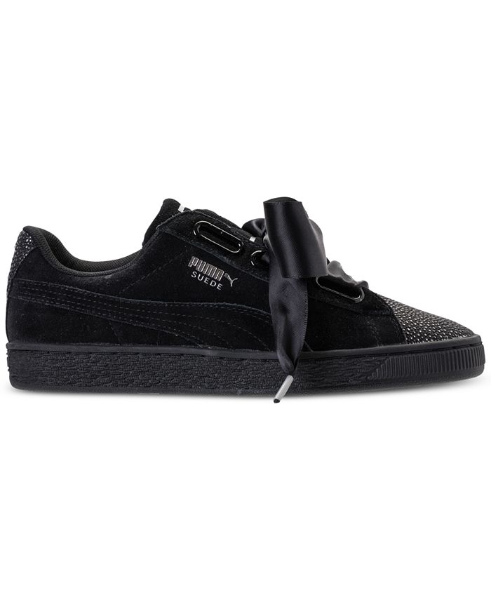 puma suede heart bubble