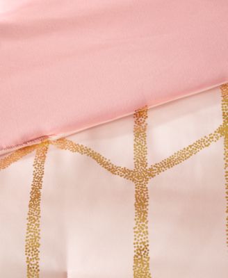 Raina Metallic 4-Pc. Comforter Set, Twin/Twin XL