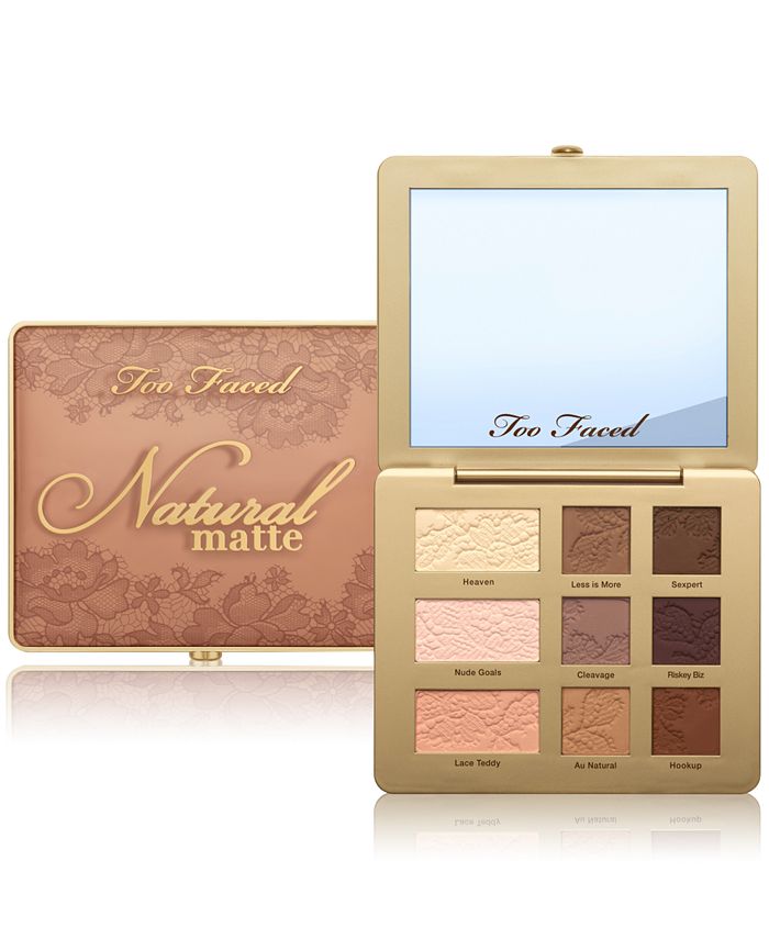 Eenheid Handig Kneden Too Faced Natural Matte Eye Shadow Palette & Reviews - Makeup - Beauty -  Macy's