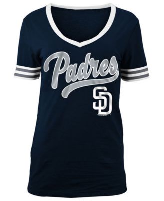 San Diego Padres Retro V-Neck T-Shirt 