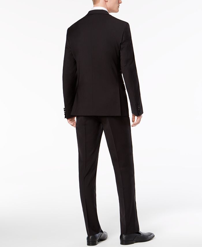 calvin klein slim fit tuxedo pants