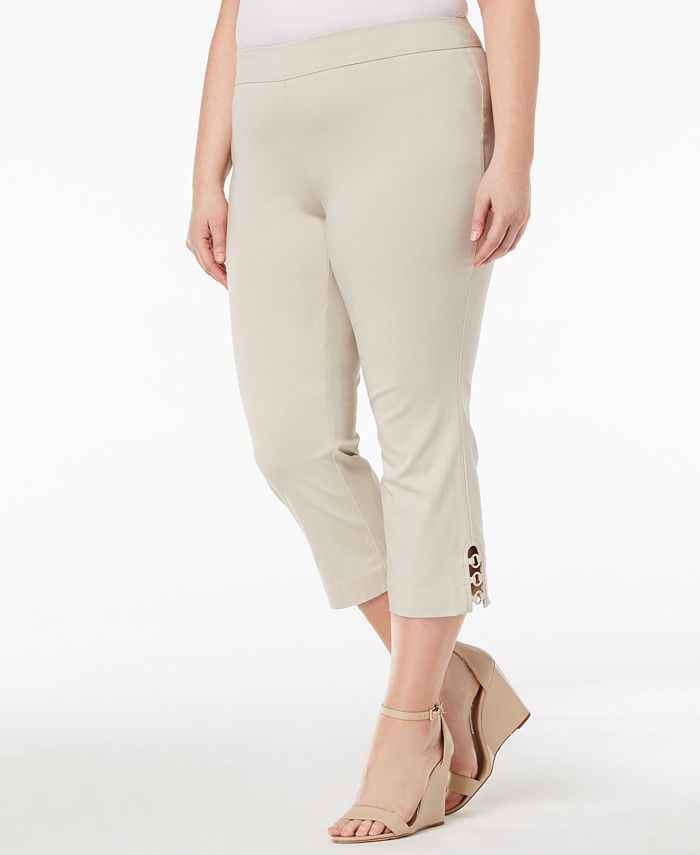 Macy's jm collection capris cheap