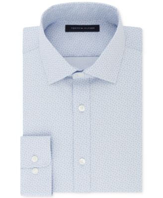 Tommy Hilfiger - Flex Athletic Fit Stretch Moisture Wicking Performance Print Dress Shirt