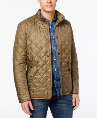 barbour chelsea quilted jacket mens