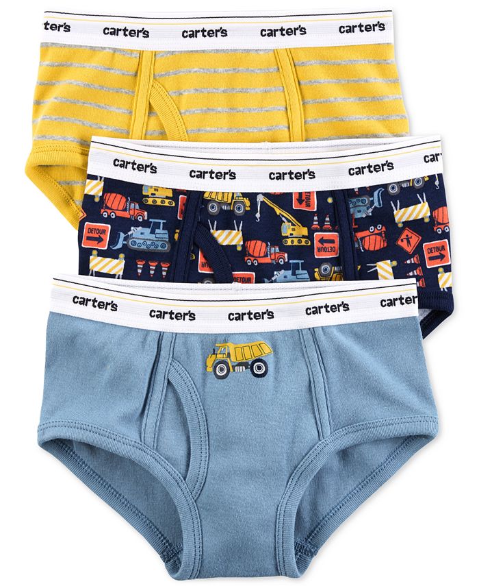 Little Boys Cotton Truck Car Brief Toddler Underwear Size 4T  Multicoloured