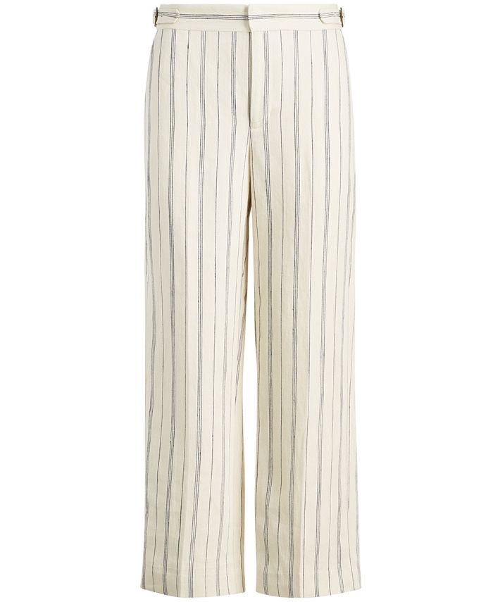 Polo Ralph Lauren Striped Wide-Leg Pants - Macy's