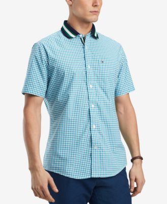 Tommy Hilfiger - Men's Alle Knit-Collar Shirt