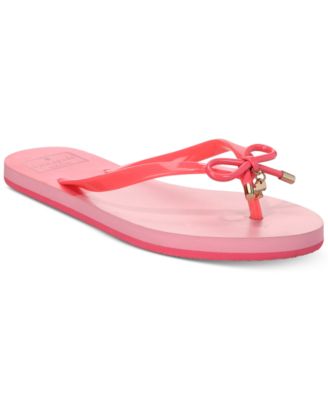 kate spade flip flops pink