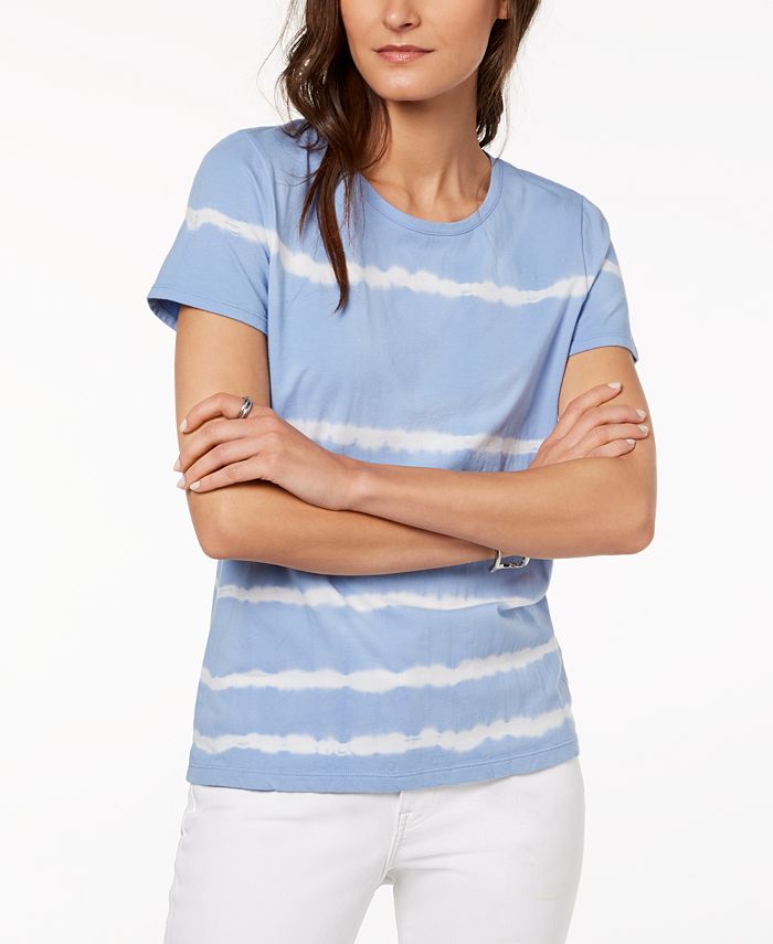 Tommy Hilfiger CrewNeck TieDye TShirt, Created for Macy's Macy's