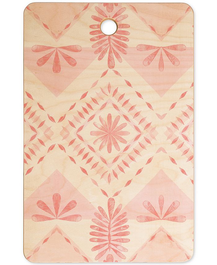Deny Designs Dash and Ash Strawberry Picnic Cutting Board Macy's