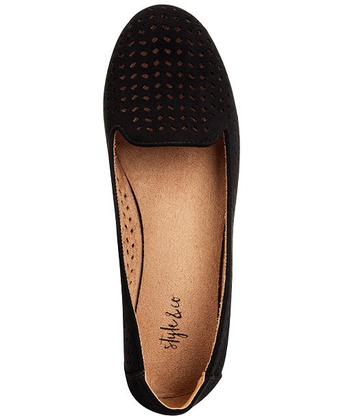 Style & Co Alyson Slip-On Loafer Flats, Created for Macy's & Reviews ...