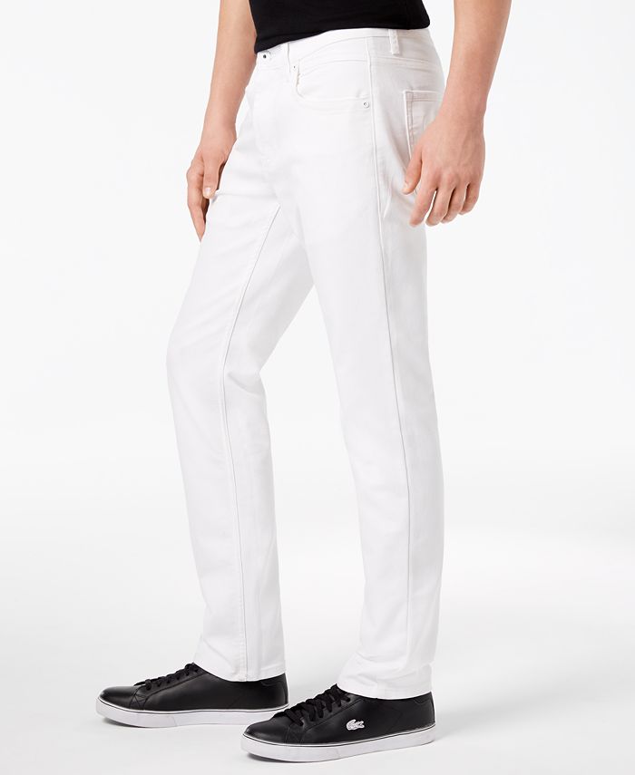 INC International Concepts INC Men's Teller SlimFit White Jeans
