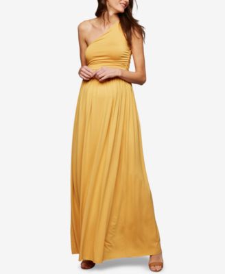 Rachel Pally Maternity - Maternity One-Shoulder Maxi Dress