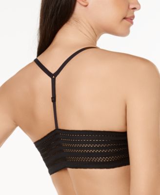 DKNY Classic Cotton T-Back Lace Bra 