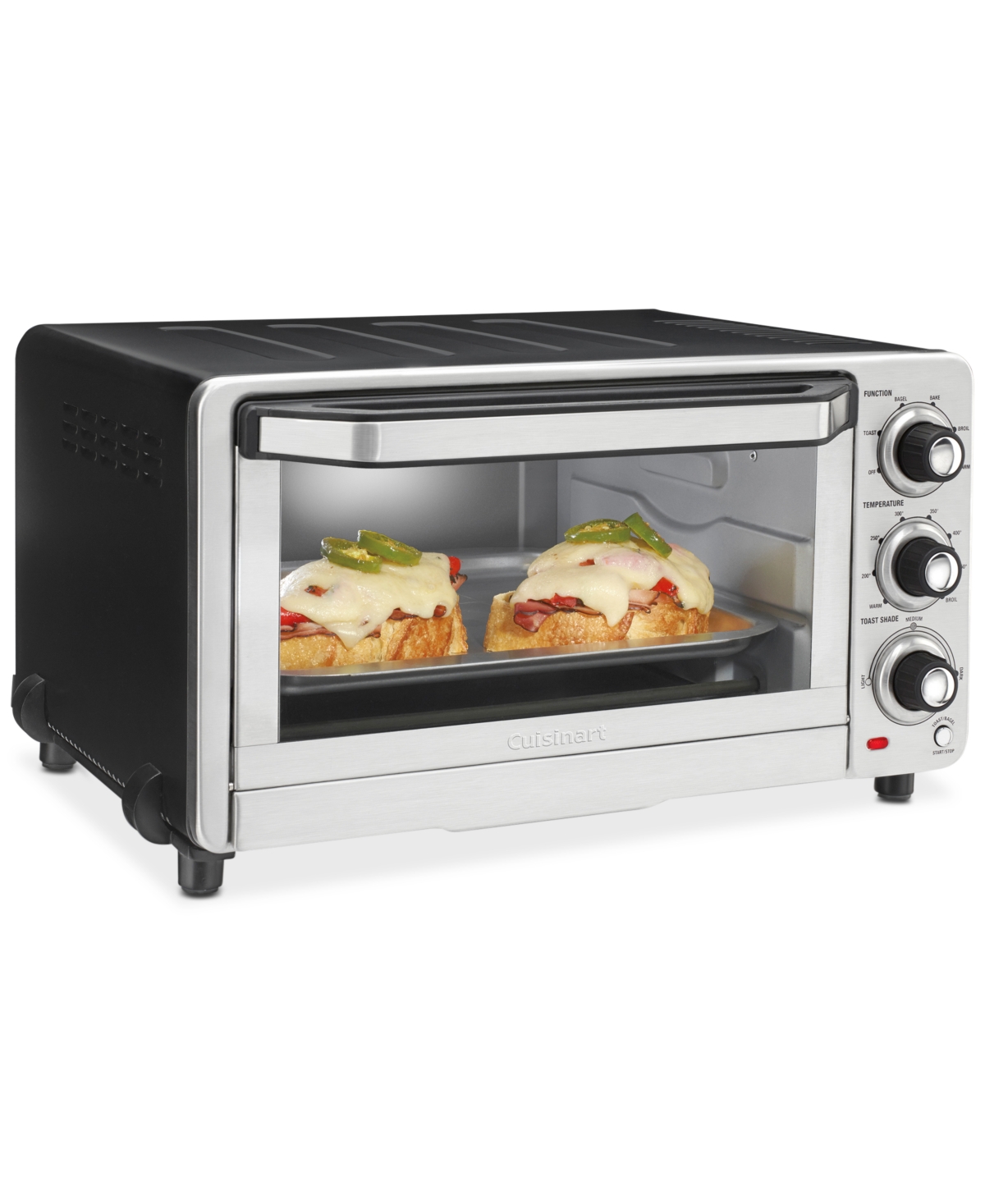 Cuisinart - Custom Classic Toaster Oven Broiler - Stainless Steel