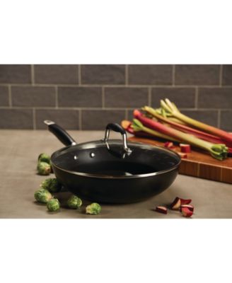 Anolon Advanced Onyx Hard-Anodized Non-Stick 12" Ultimate Pan & Lid