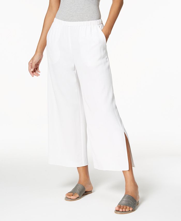 Eileen fisher pull on crop best sale pants