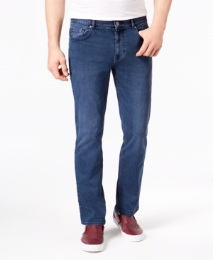 DKNY MEN'S SLIM-STRAIGHT FIT STRETCH JEANS, CREATED FOR MACY'S